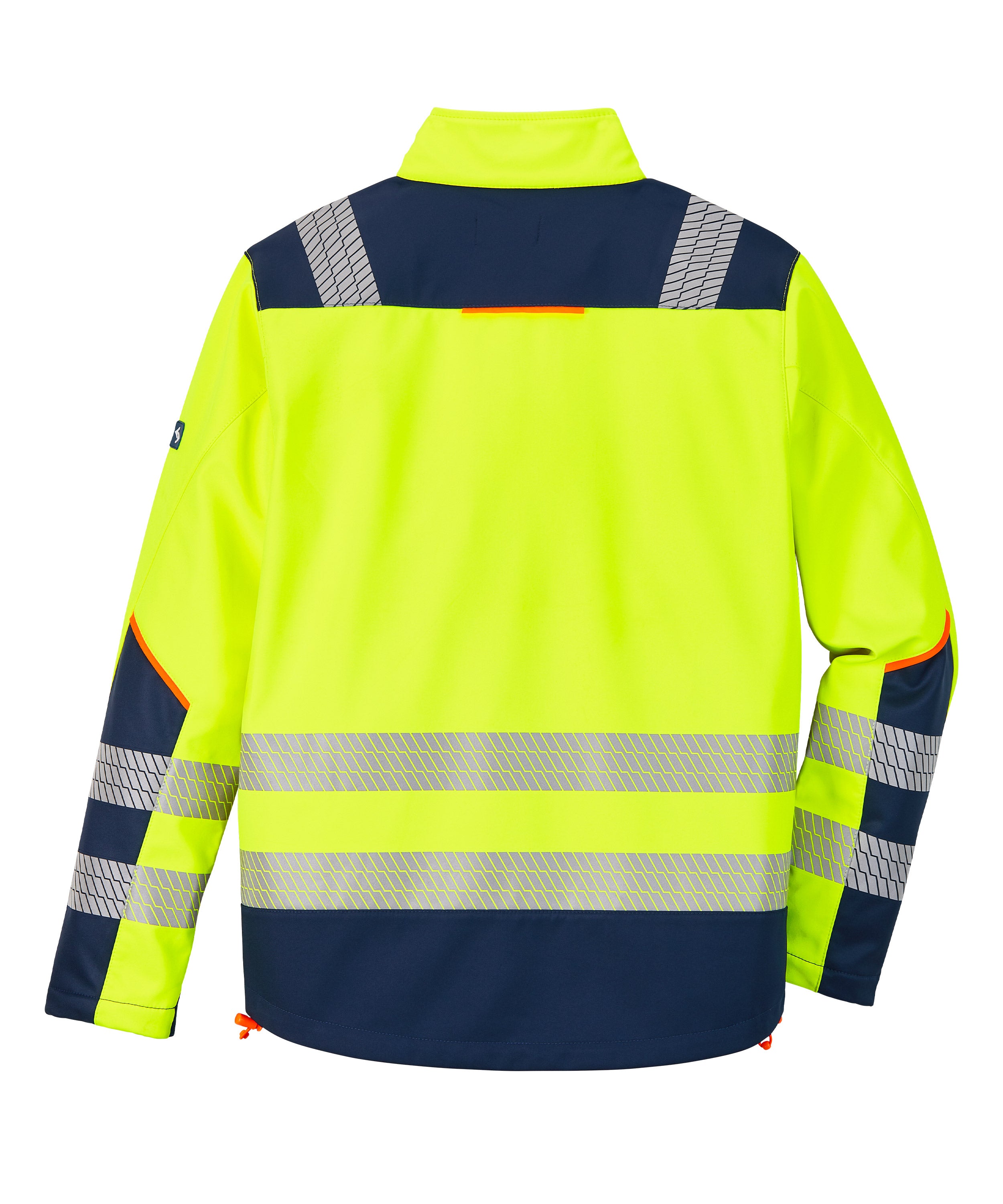 Warnschutz-Softshelljacke Certitude gelb/navy