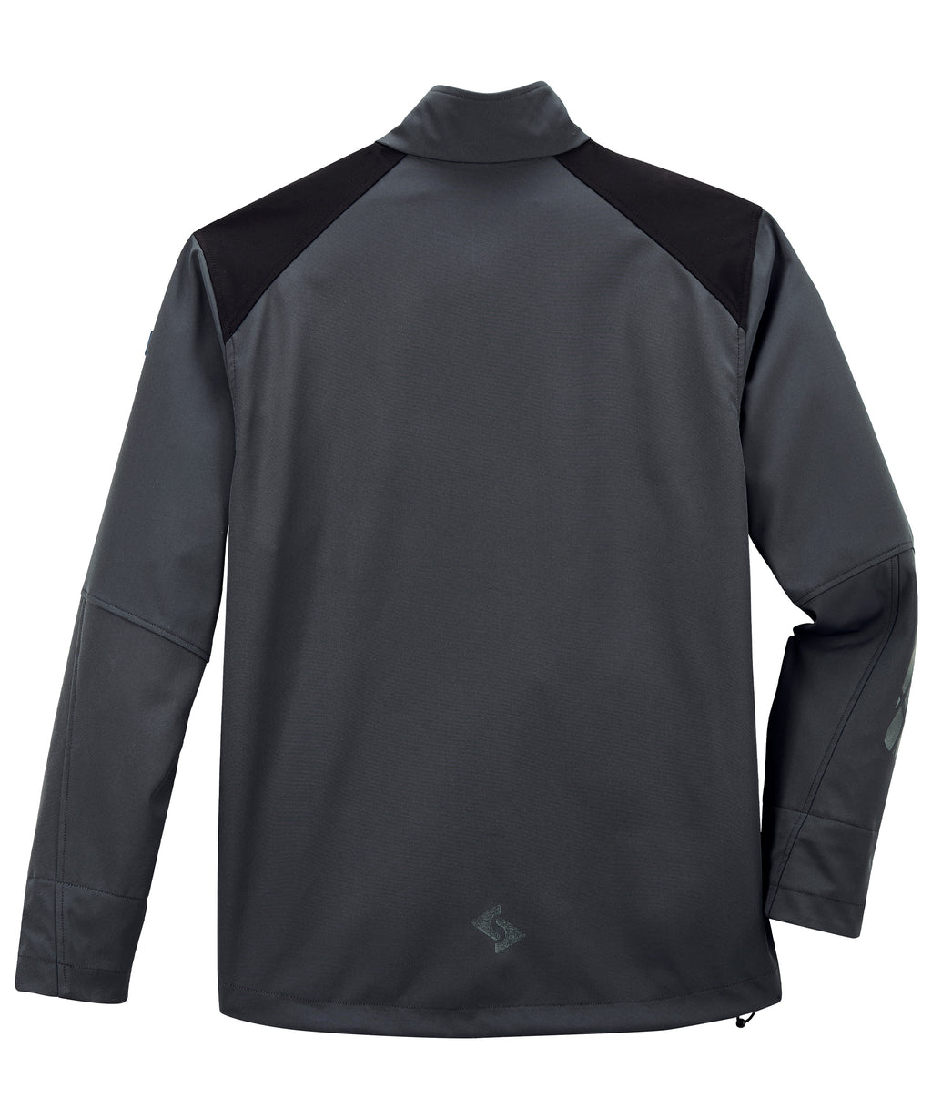 Expansible Softshelljacke titan-schwarz