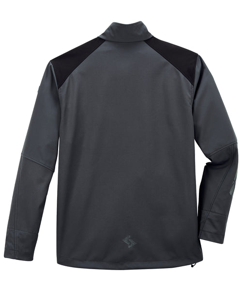 Expansible Softshelljacke titan-schwarz