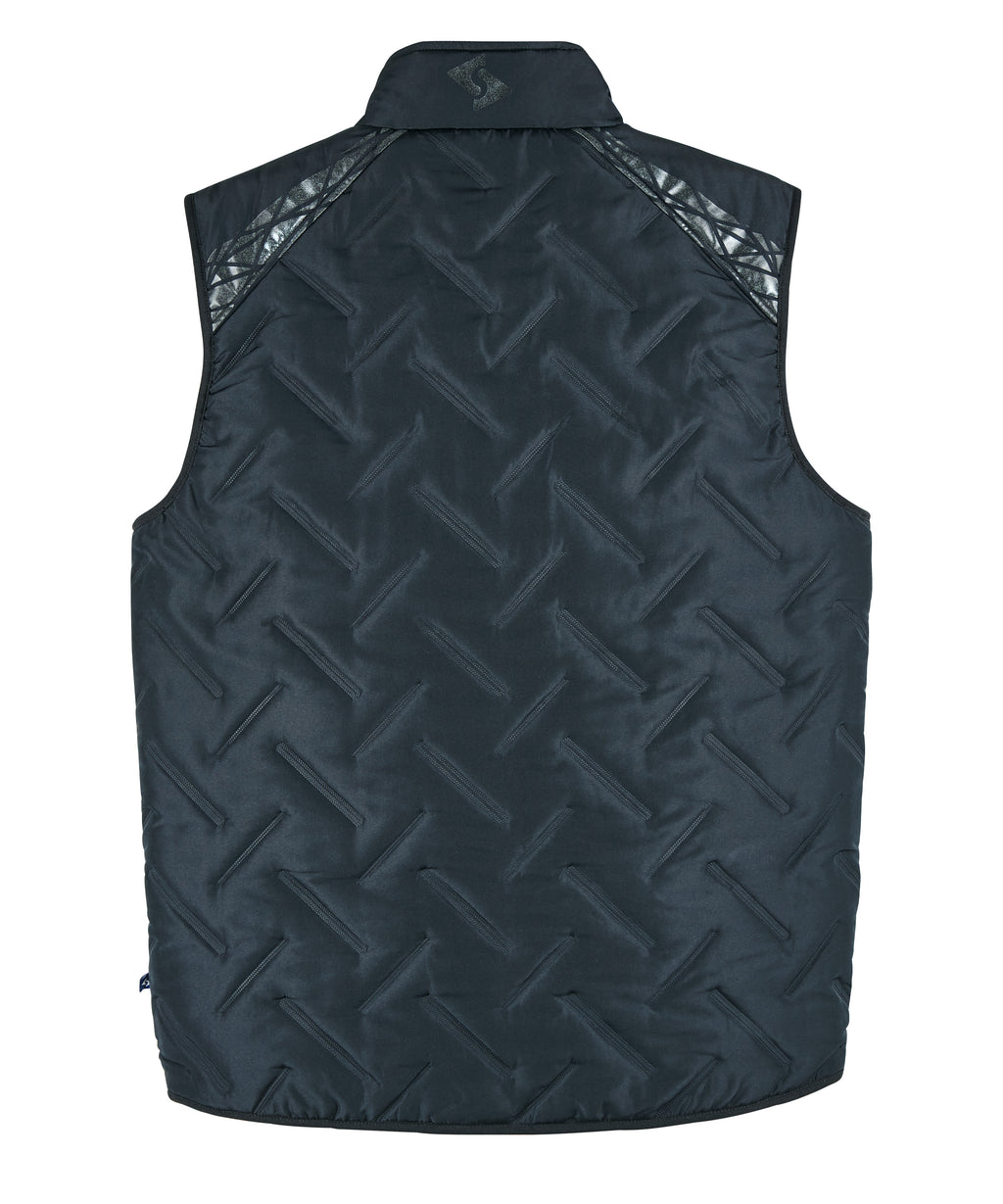 Expansible Steppweste schwarz