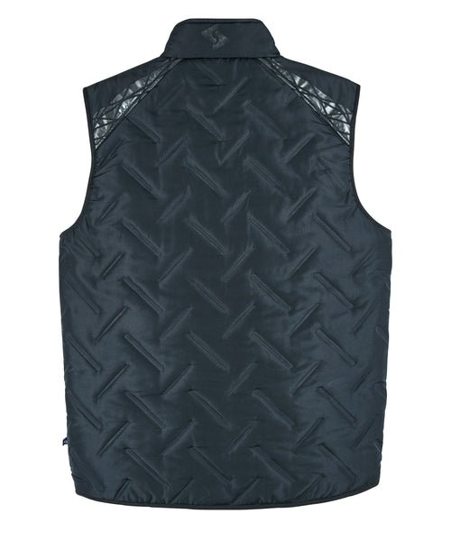 Expansible Steppweste schwarz