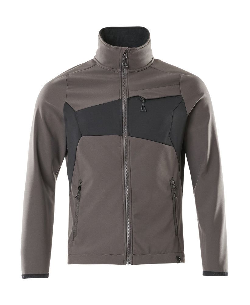 Mascot Soft Shell Jacke Accelerate Dunkelanthrazit/Schwarz