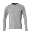Mascot T-Shirt Langarm Crossover Grau-meliert