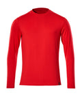 Mascot T-Shirt Langarm Crossover Verkehrsrot