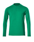 Mascot T-Shirt Langarm Crossover Grasgrün