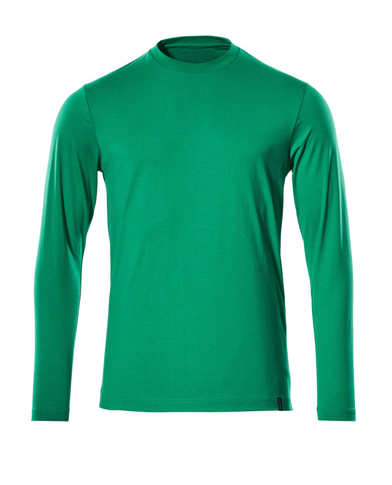 Mascot T-Shirt Langarm Crossover Grasgrün