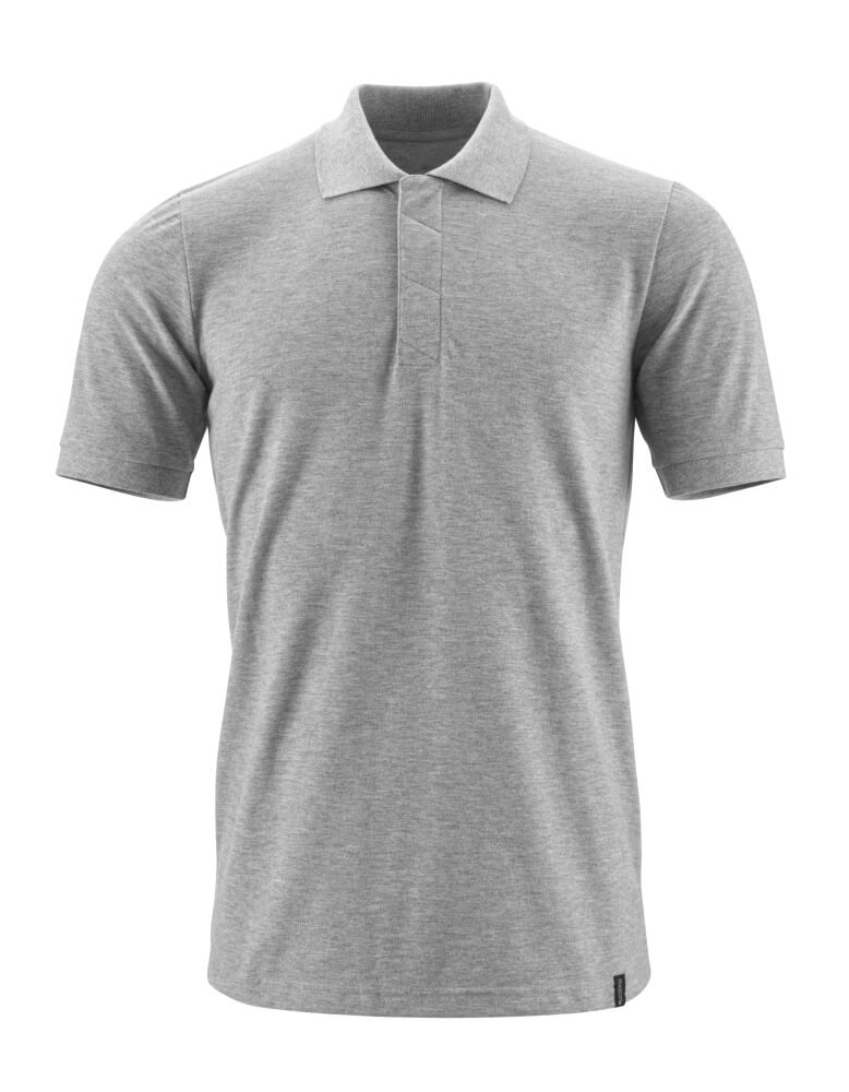 Mascot Polo-Shirt Crossover Grau-meliert