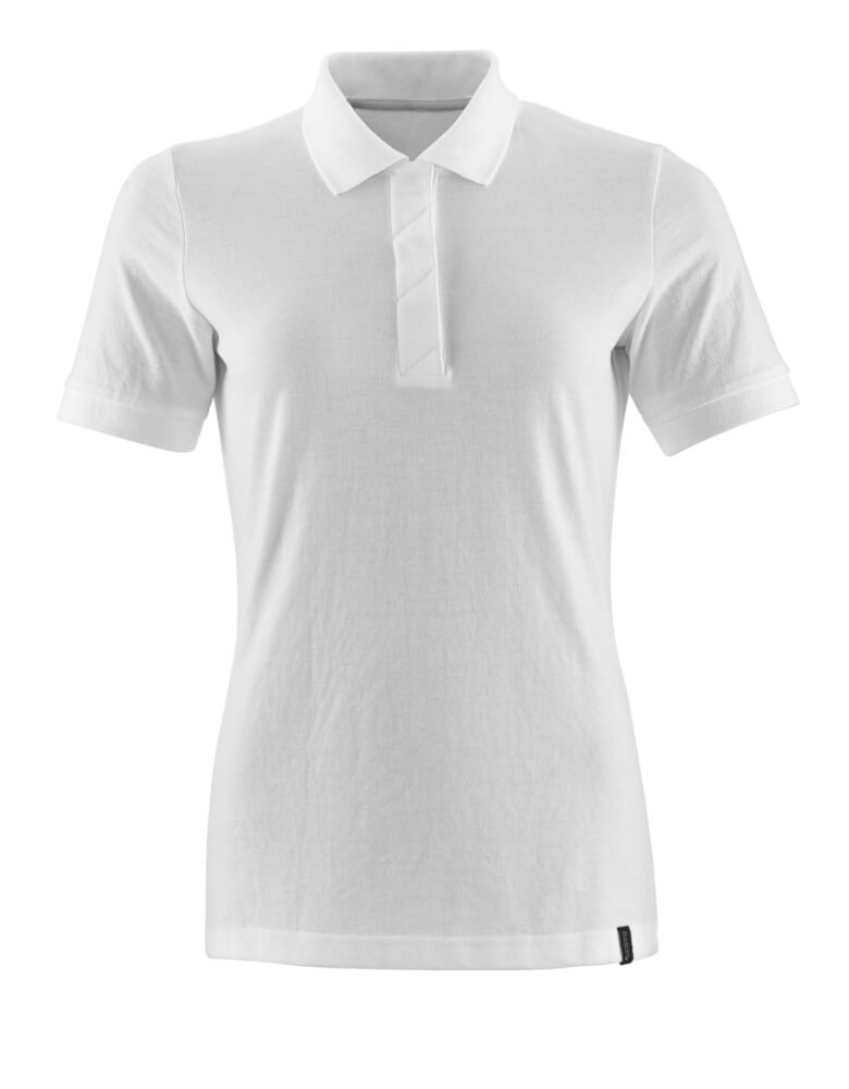 Mascot Polo-Shirt Crossover Weiß