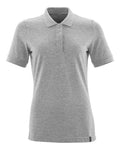Mascot Polo-Shirt Crossover Grau-meliert