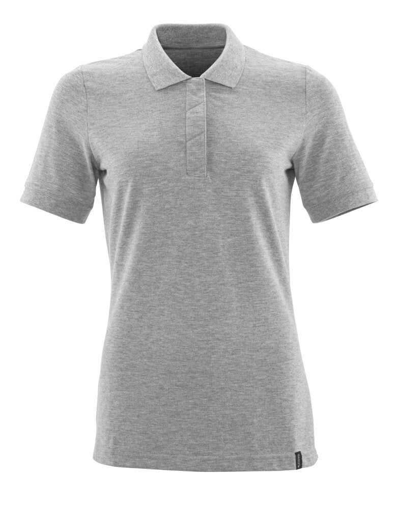 Mascot Polo-Shirt Crossover Grau-meliert