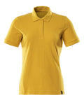 Mascot Polo-Shirt Crossover Currygelb
