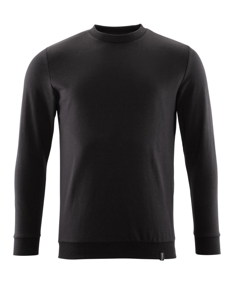 Mascot Sweatshirt Crossover Vollschwarz