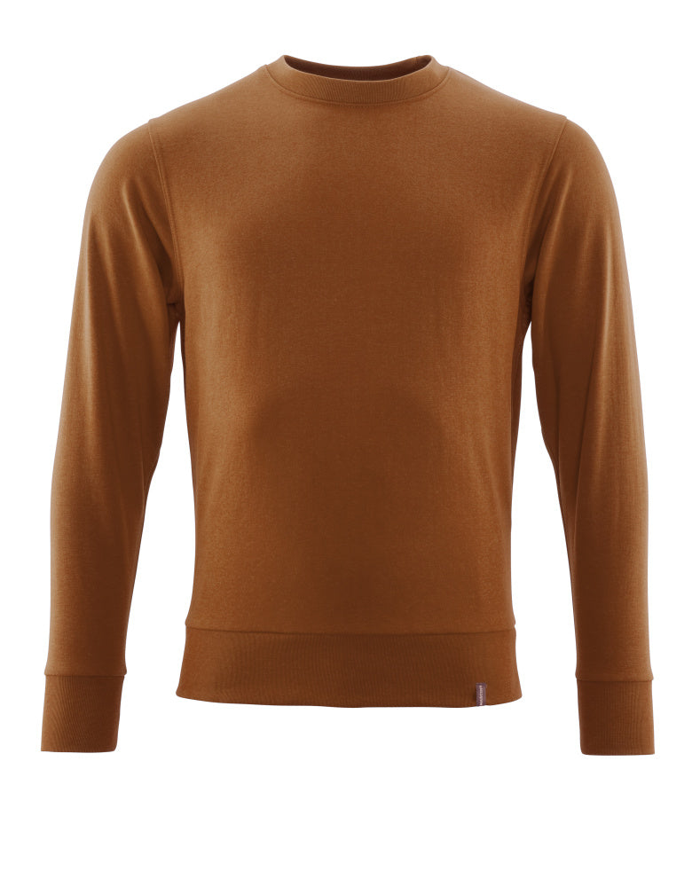 Mascot Sweatshirt Crossover nussbraun