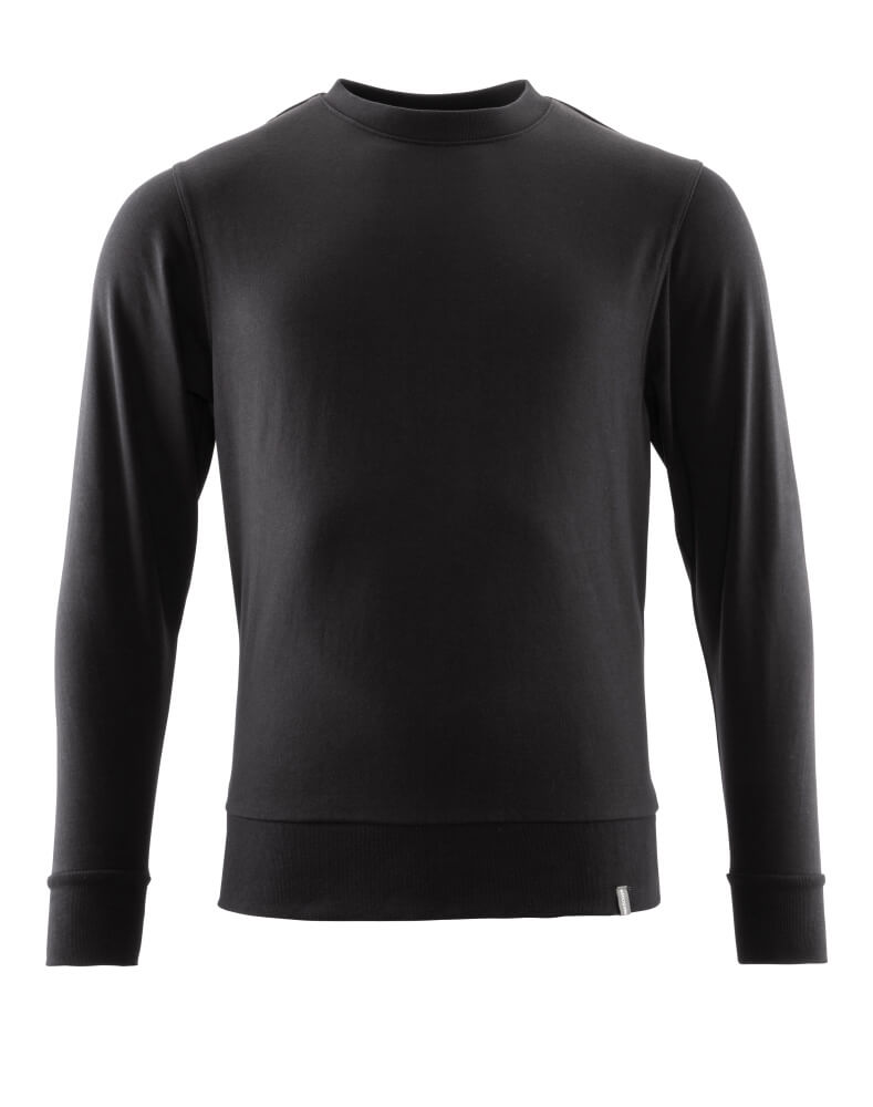 Mascot Sweatshirt Crossover Vollschwarz