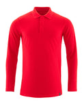 Mascot Polo-Shirt Langarm Crossover Verkehrsrot