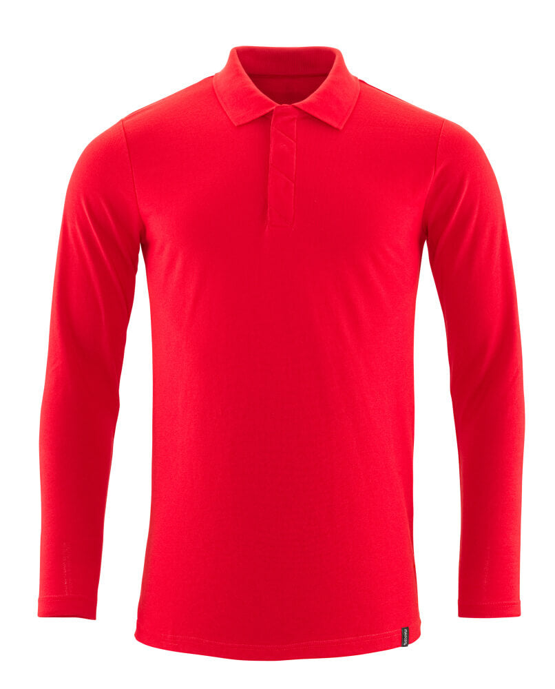 Mascot Polo-Shirt Langarm Crossover Verkehrsrot