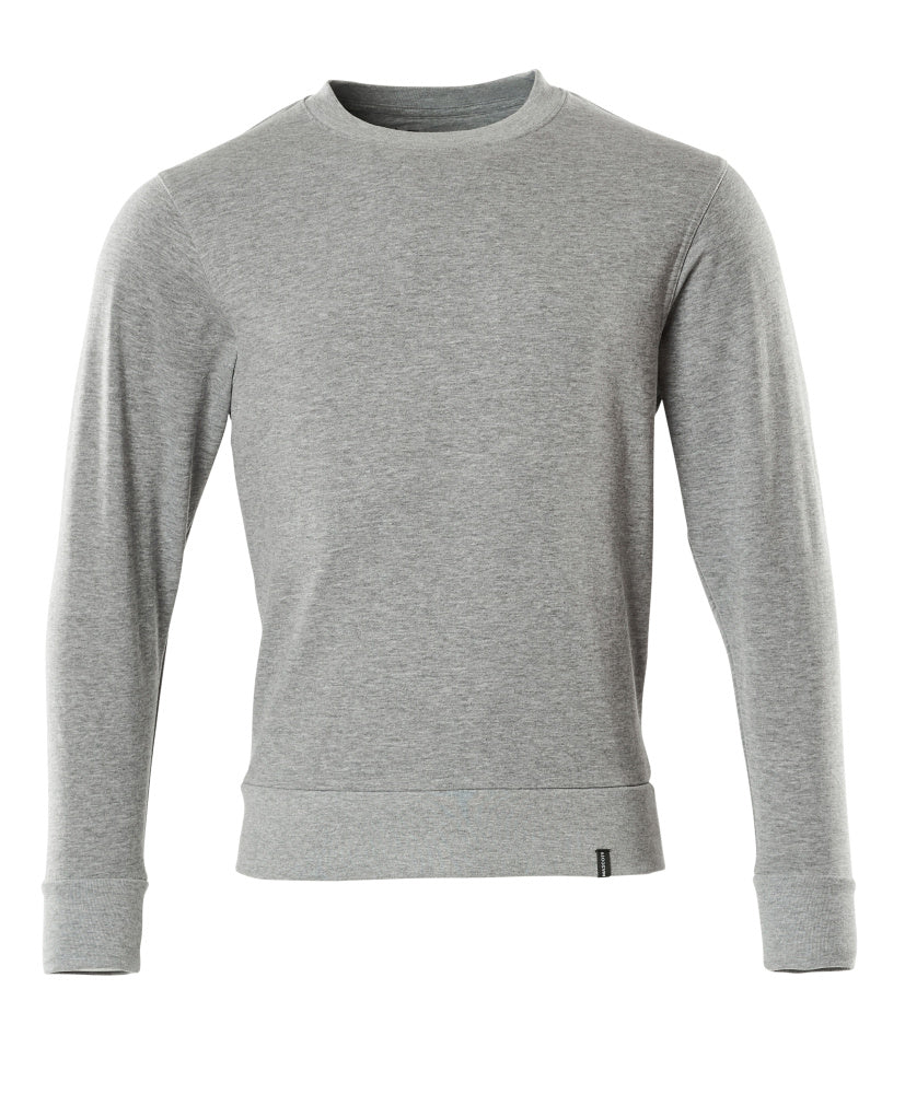 Mascot Sweatshirt Crossover Grau-meliert