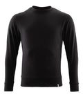 Mascot Sweatshirt Crossover Vollschwarz