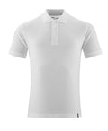 Mascot Polo-Shirt Crossover Weiß