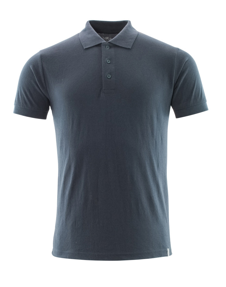Mascot Polo-Shirt Crossover Schwarzblau