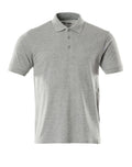Mascot Polo-Shirt Crossover Grau-meliert