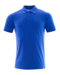 Mascot Polo-Shirt Crossover Kornblau