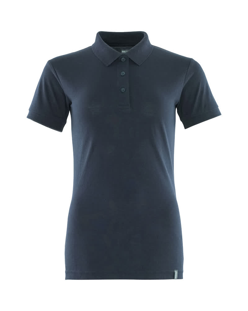 Mascot Polo-Shirt Crossover Schwarzblau