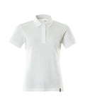 Mascot Polo-Shirt Crossover Weiß