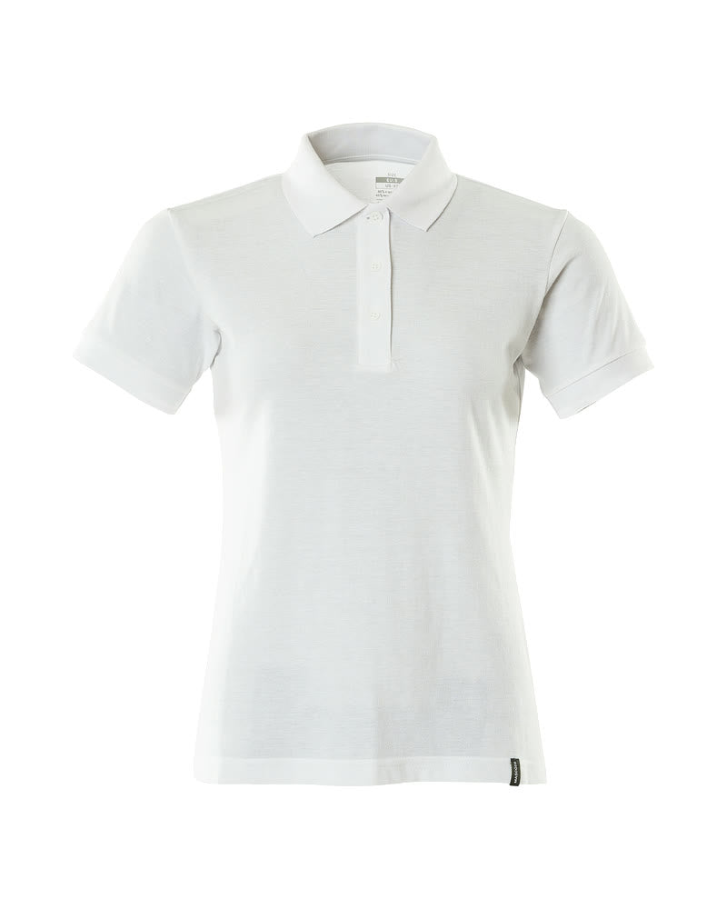 Mascot Polo-Shirt Crossover Weiß