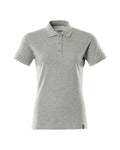 Mascot Polo-Shirt Crossover Grau-meliert