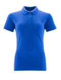 Mascot Polo-Shirt Crossover Kornblau