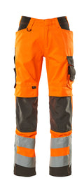 Mascot Hose mit Knietaschen Safe supreme Hi-vis Orange/Dunkelanthrazit