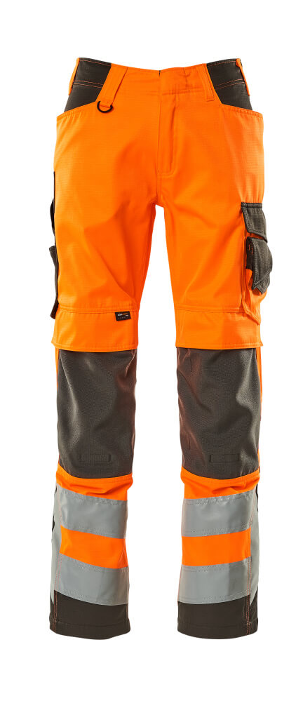 Mascot Hose mit Knietaschen Safe supreme Hi-vis Orange/Dunkelanthrazit
