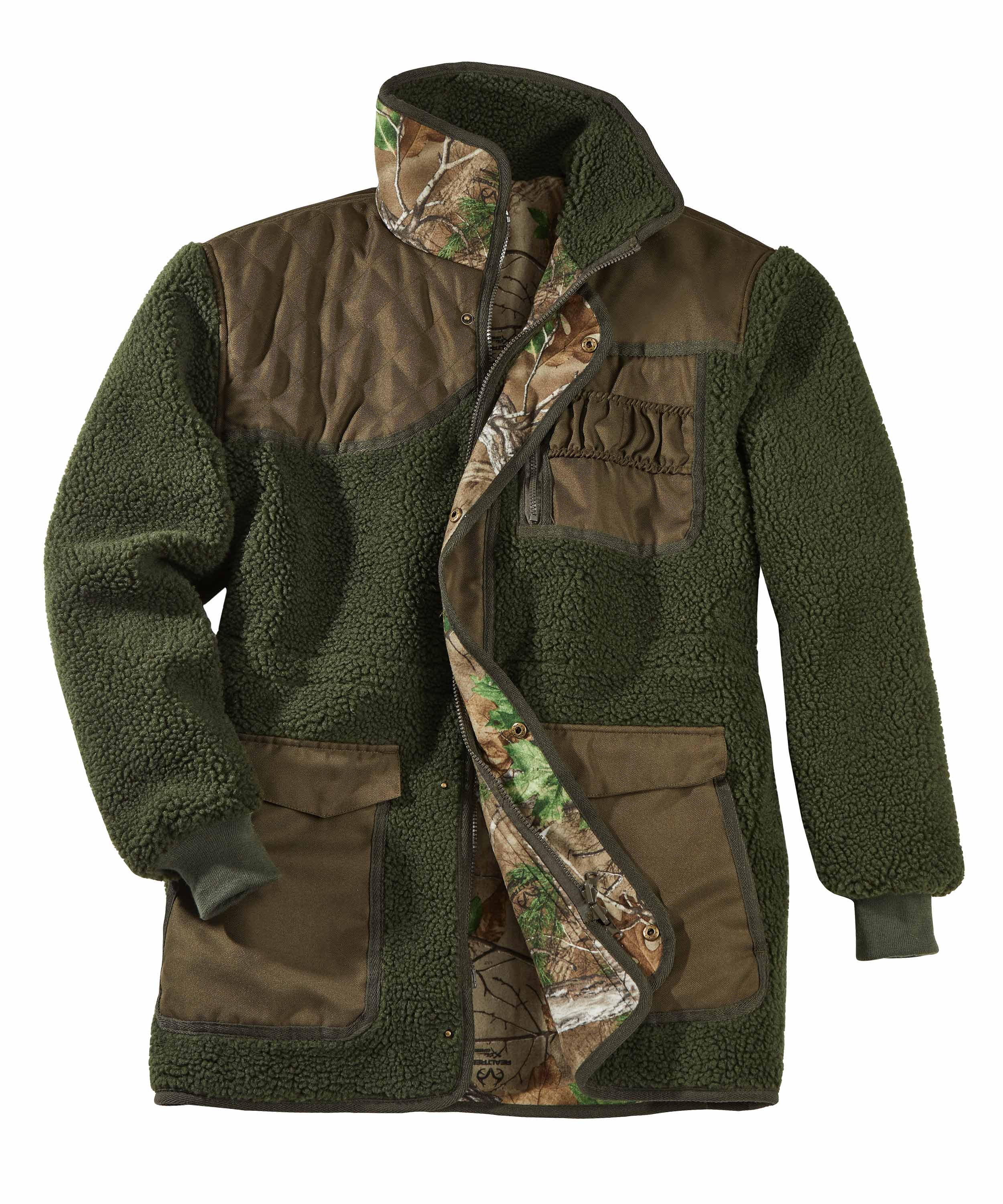 Signal-Wendejacke camouflage/oliv