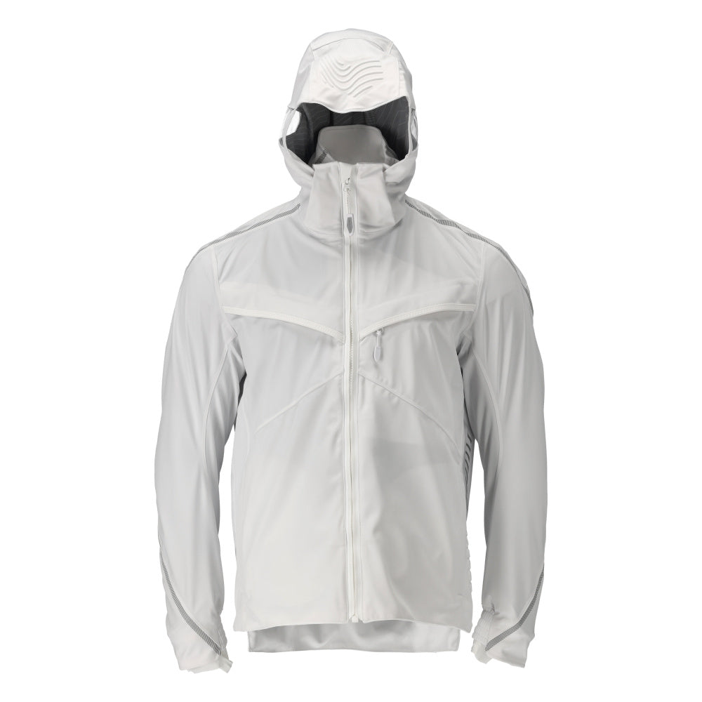 Mascot Hard Shell Jacke Customized Weiß