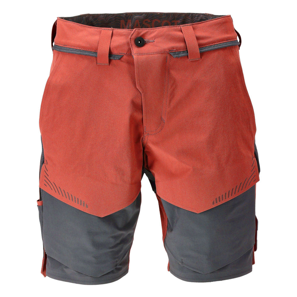 Mascot Shorts Customized Herbstrot/Anthrazitgrau