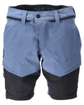 Mascot Shorts Customized Steinblau/Schwarzblau