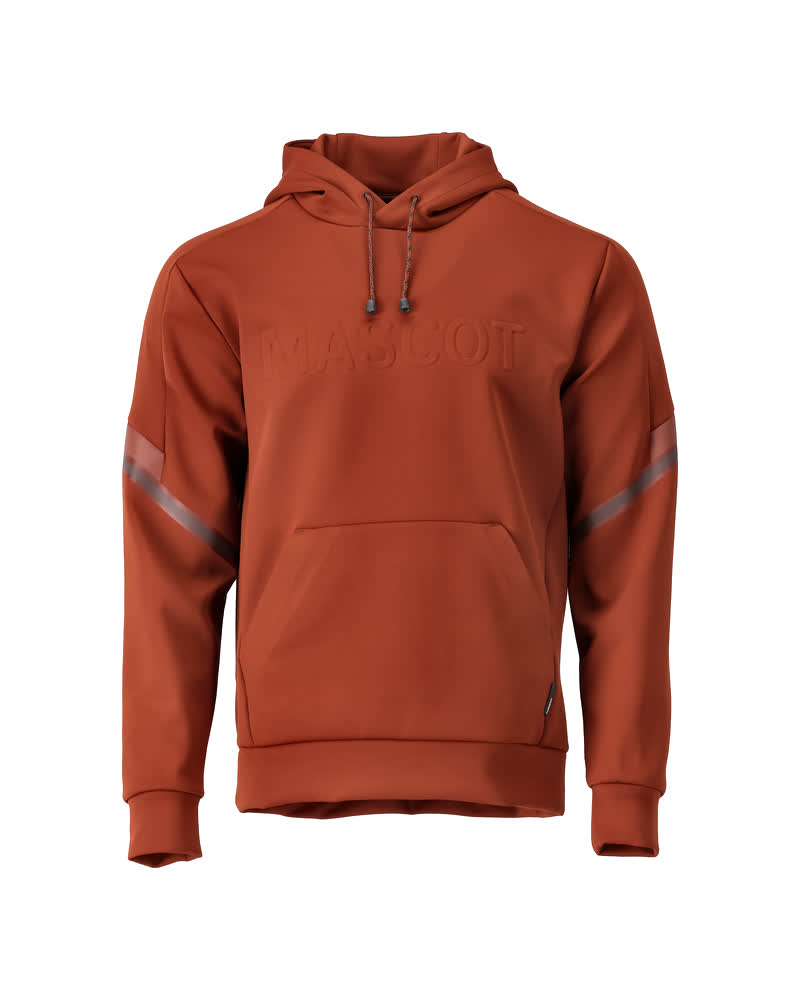 Mascot Fleece Kapuzensweatshirt Customized Herbstrot