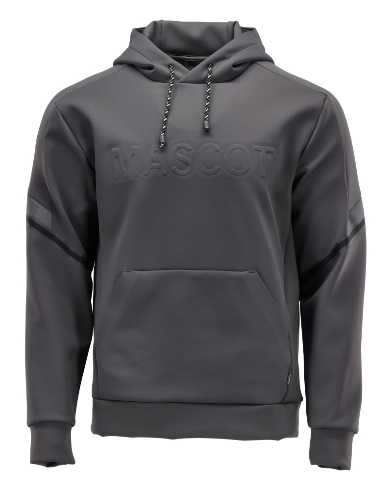 Mascot Fleece Kapuzensweatshirt Customized Anthrazitgrau