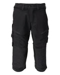 Mascot Dreiviertel-Hose mit Knietaschen Customized Schwarz