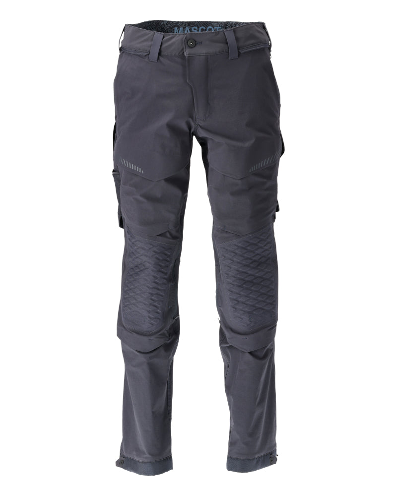 Mascot Hose mit Knietaschen Customized Schwarzblau