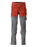 Mascot Hose mit Knietaschen Customized Herbstrot/Anthrazitgrau