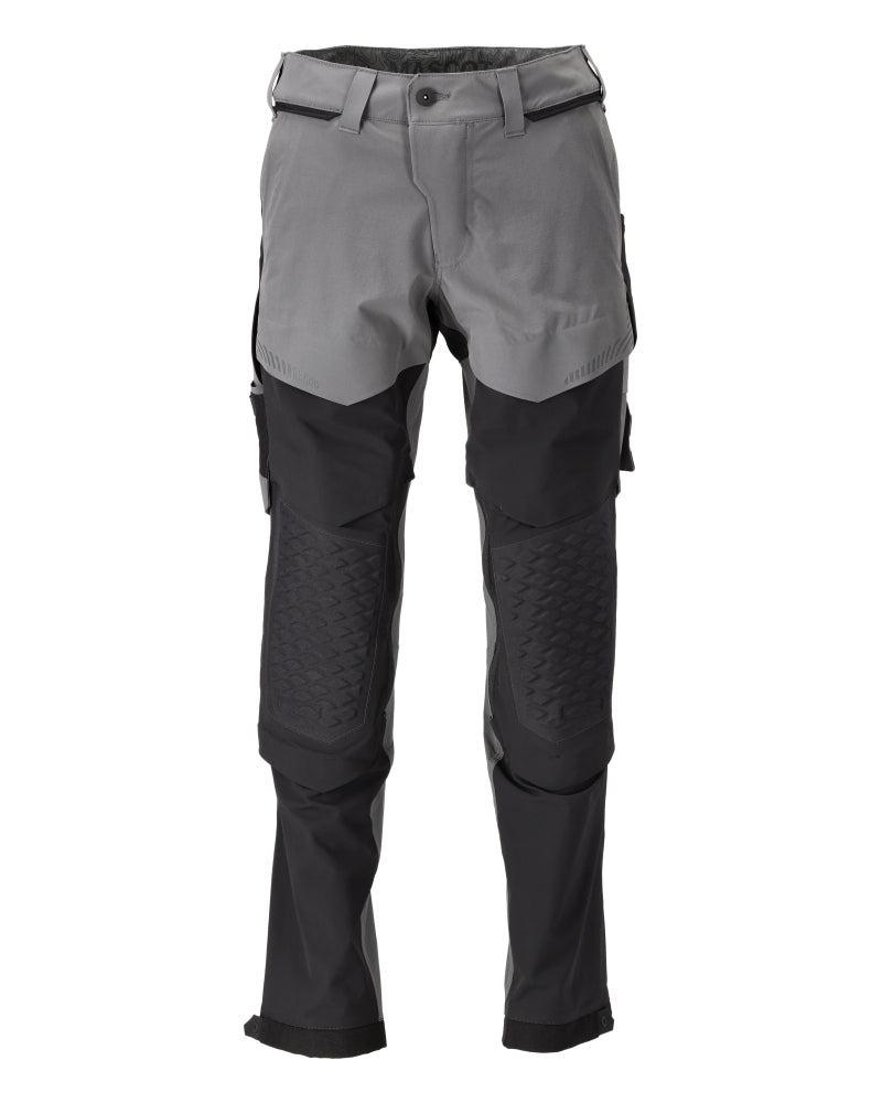 Mascot Hose mit Knietaschen Customized Anthrazitgrau/Schwarz