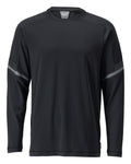 Mascot T-Shirt Langarm Customized Schwarz