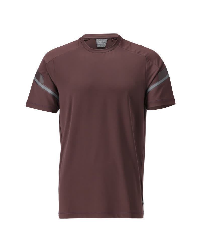 Mascot T-Shirt Kurzarm Customized Bordeaux