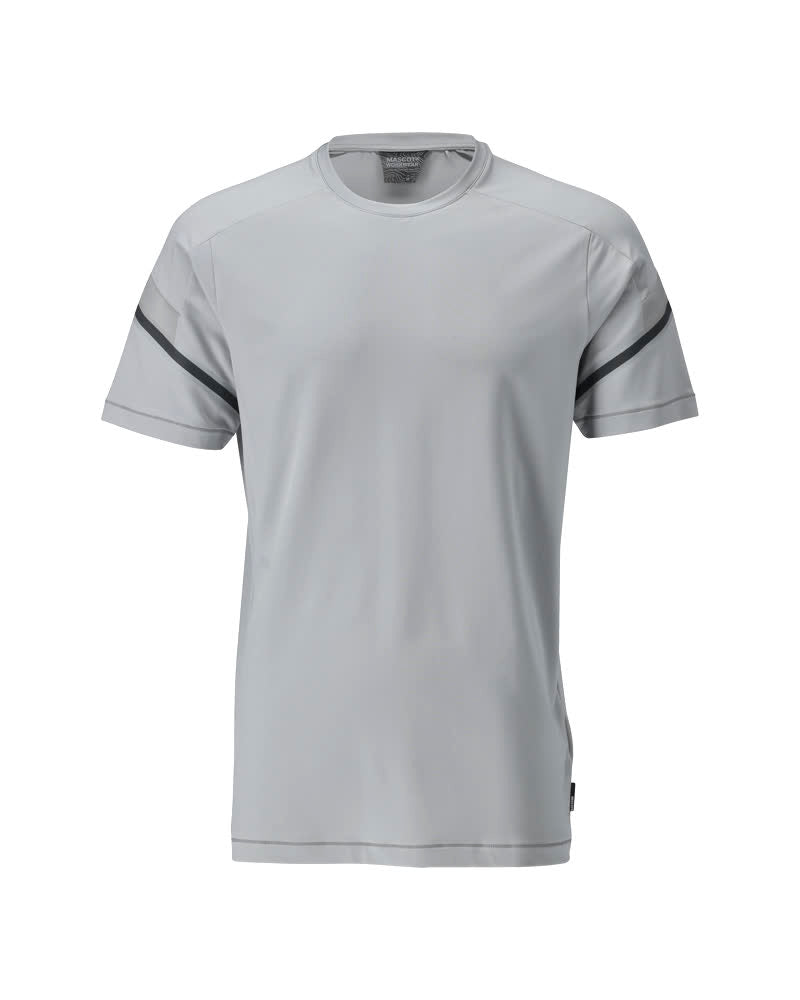 Mascot T-Shirt Kurzarm Customized Silbergrau