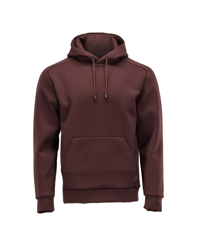 Mascot Fleece Kapuzensweatshirt Customized Bordeaux
