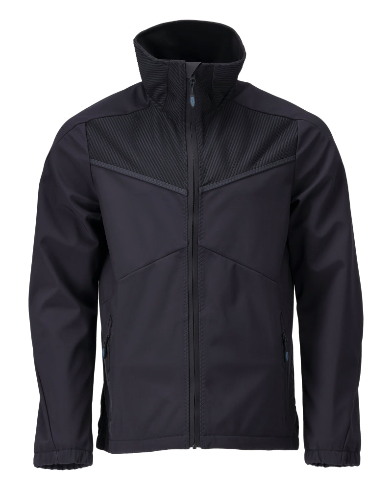 Mascot Soft Shell Jacke Customized Schwarzblau