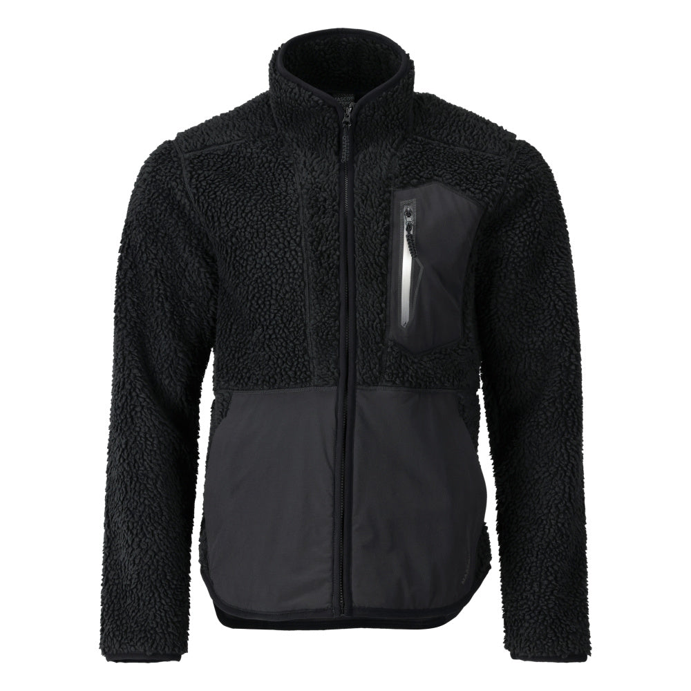Mascot Faserpelz Jacke mit Reißverschluss Customized Customized schwarz
