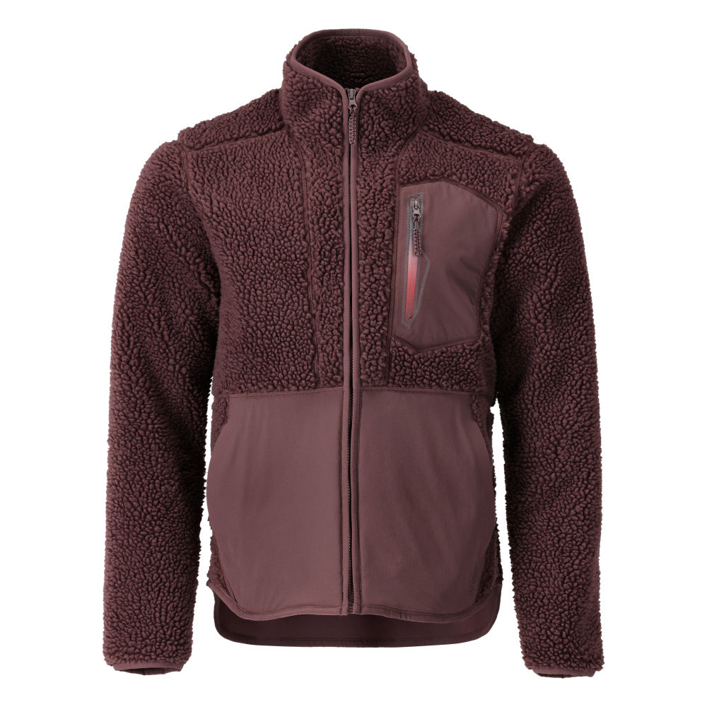 Mascot Faserpelz Jacke mit Reißverschluss Customized Customized Bordeaux